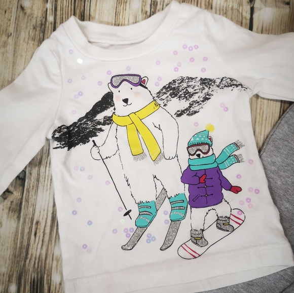 2pc's - Long Sleeve Shirt & Pants ; 6 Months - Picture 3 of 10